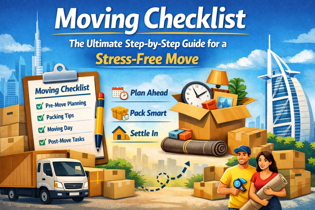 Moving Checklist: The Ultimate Step-by-Step Guide for a Stress-Free Move