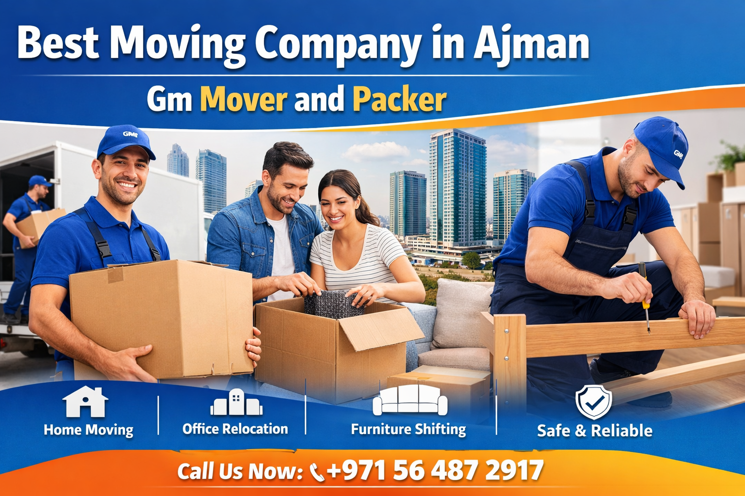 Reliable Moving Services in Ajman