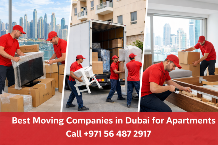 Best Moving Companies in Dubai for Apartments