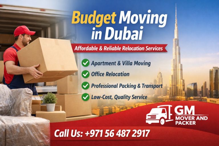 Budget Moving in Dubai